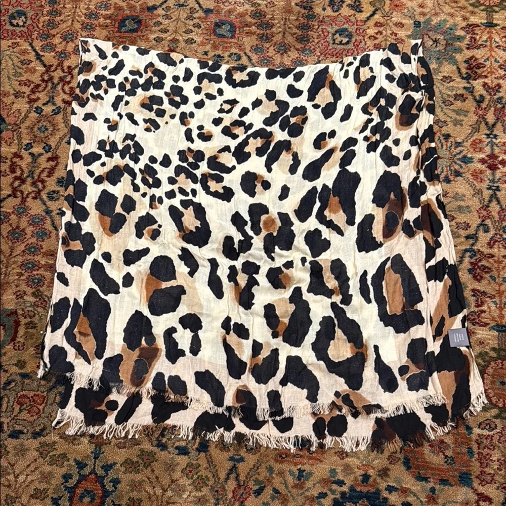 Vince Camuto Animal Print Scarf